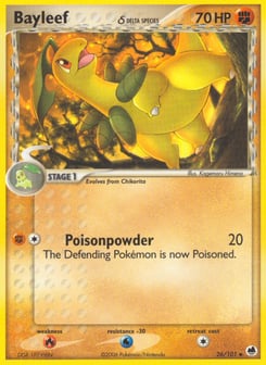 Bayleef δ 26/101 Dragon Frontiers