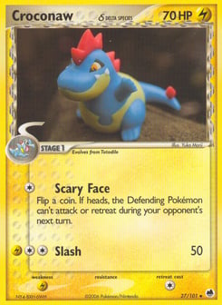 Croconaw δ 27/101 Dragon Frontiers