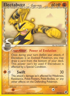 Electabuzz δ 29/101 Dragon Frontiers