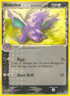 Nidorino δ 35/101 Dragon Frontiers