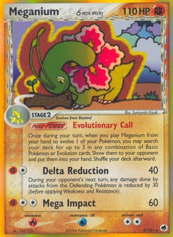 Meganium δ 4/101 Dragon Frontiers
