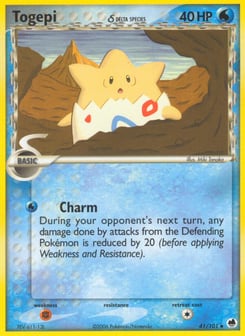Togepi δ 41/101 Dragon Frontiers