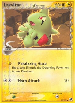 Larvitar δ 52/101 Dragon Frontiers