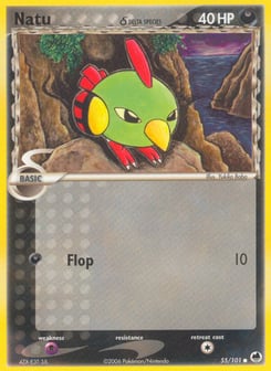 Natu δ 55/101 Dragon Frontiers