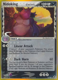 Nidoking δ 6/101 Dragon Frontiers
