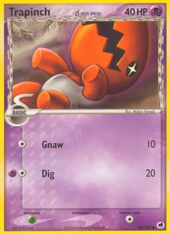 Trapinch δ 68/101 Dragon Frontiers