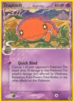Trapinch δ 69/101 Dragon Frontiers