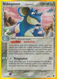 Nidoqueen δ 7/101 Dragon Frontiers