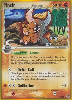 Pinsir δ 9/101 Dragon Frontiers