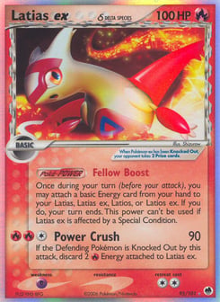 Latias ex δ 95/101 Dragon Frontiers