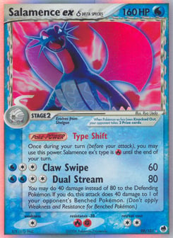 Salamence ex δ 98/101 Dragon Frontiers