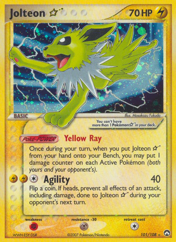 Jolteon ☆ 101/108 Power Keepers
