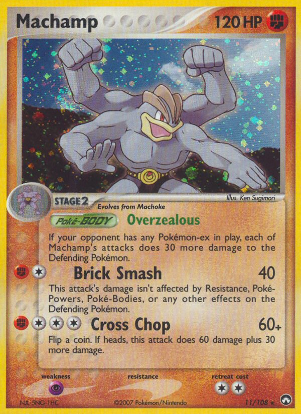 Machamp 11/108 Power Keepers