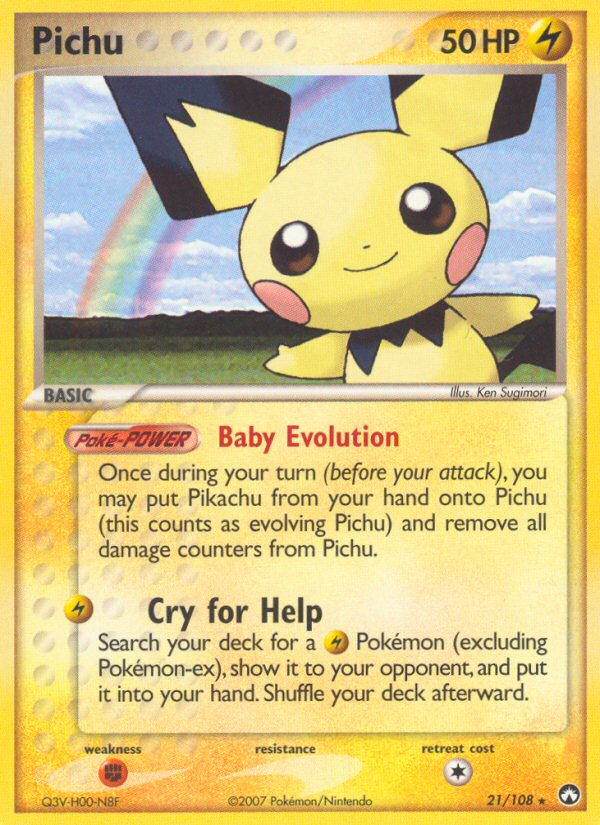 Pichu 21/108 Power Keepers