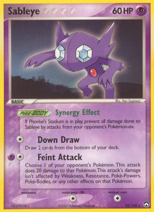 Sableye 22/108 Power Keepers