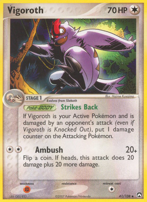 Vigoroth 41/108 Power Keepers