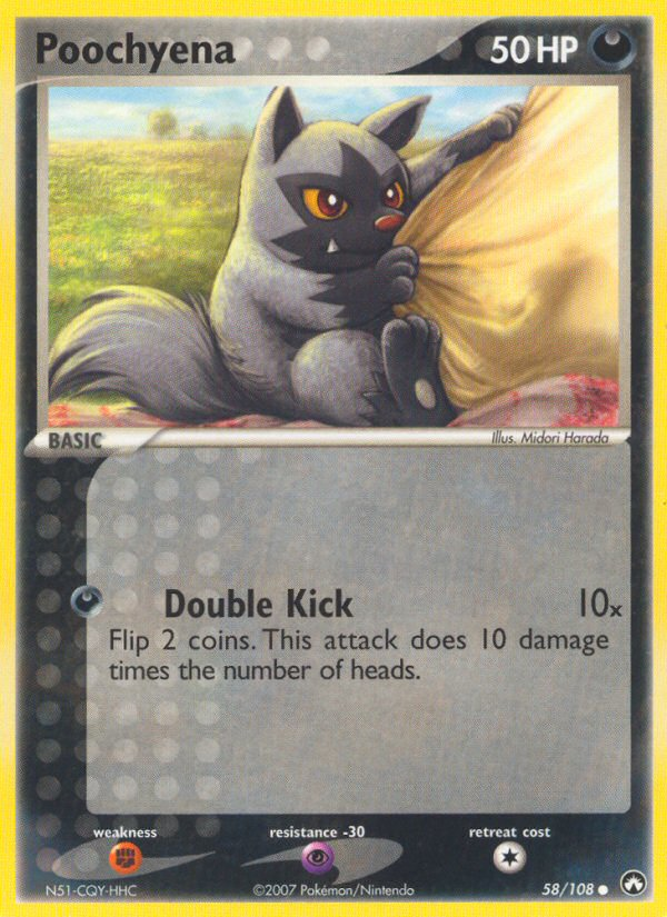 Poochyena 58/108 Power Keepers