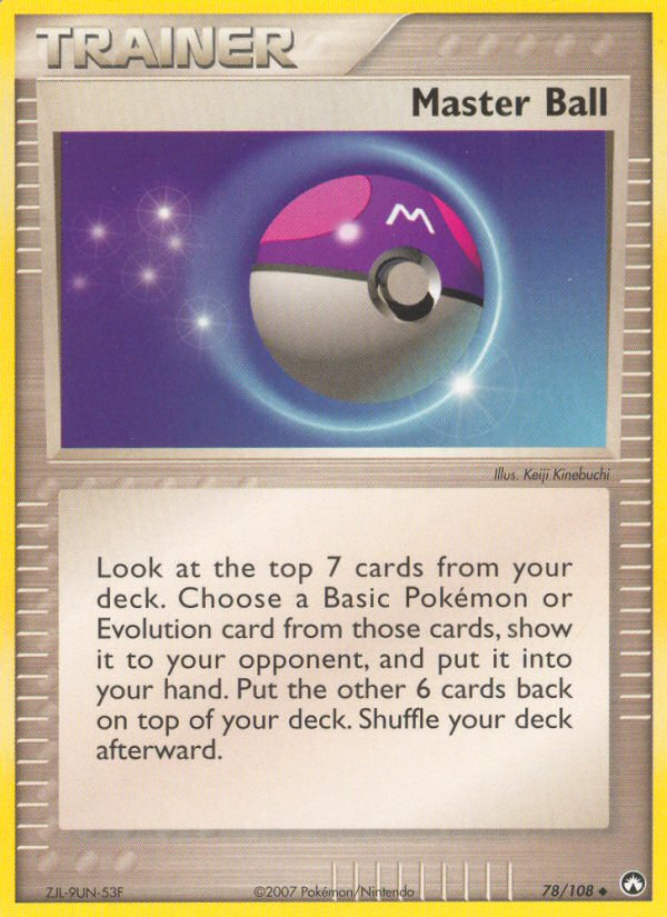 Master Ball 78/108 Power Keepers