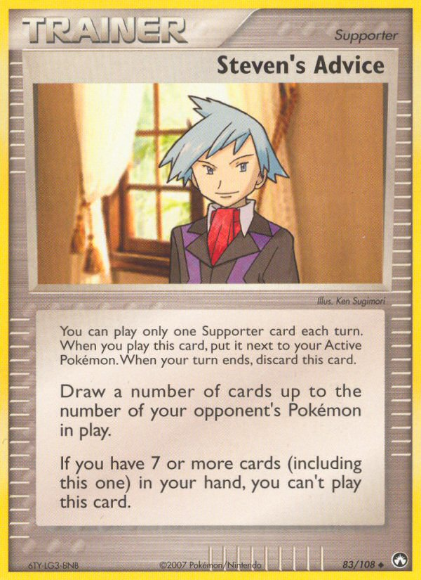 Steven's Advice 83/108 Power Keepers