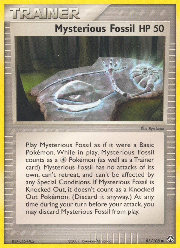 Mysterious Fossil 85/108 Power Keepers