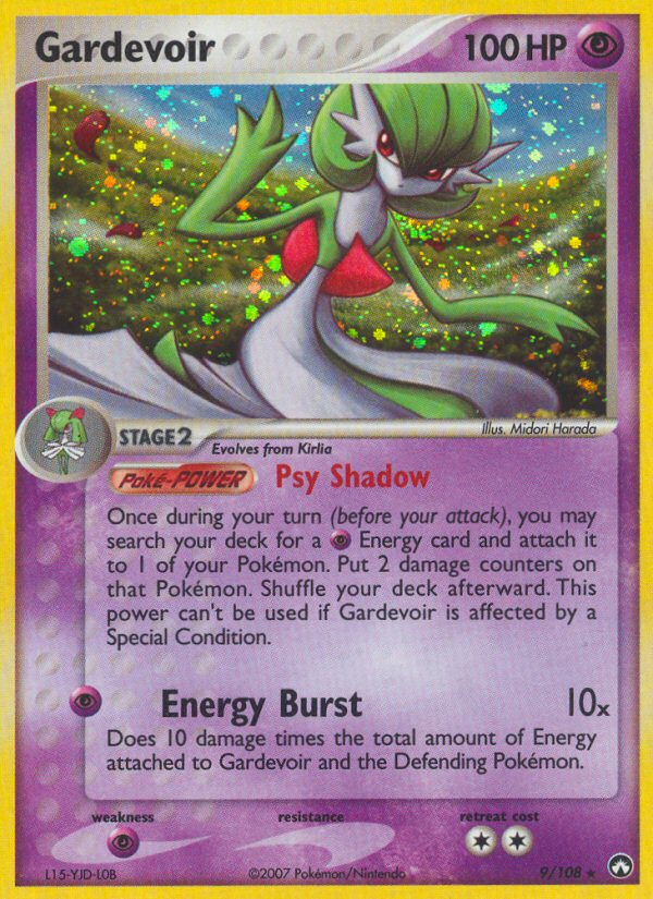 Gardevoir 9/108 Power Keepers