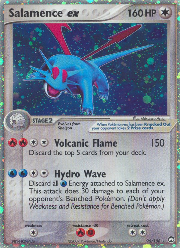 Salamence ex 96/108 Power Keepers