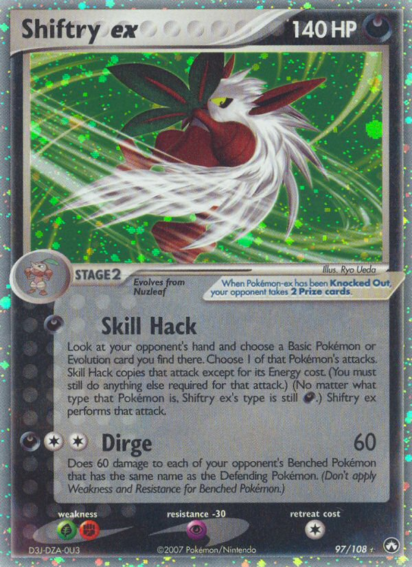 Shiftry ex 97/108 Power Keepers