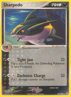 Sharpedo 38/108 Power Keepers