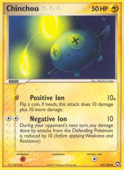 Chinchou 49/108 Power Keepers