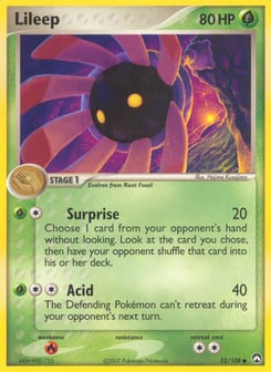 Lileep 52/108 Power Keepers