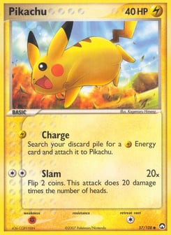 Pikachu 57/108 Power Keepers