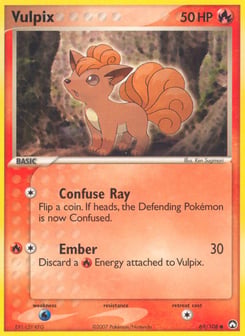 Vulpix 69/108 Power Keepers