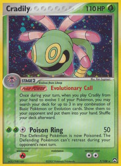 Cradily 7/108 Power Keepers