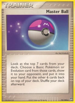 Master Ball 78/108 Power Keepers