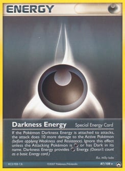 Darkness Energy 87/108 Power Keepers