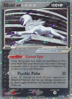 Absol ex 92/108 Power Keepers