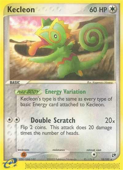 Kecleon 18/100 Sandstorm