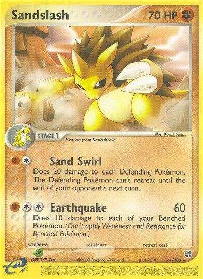 Sandslash 21/100 Sandstorm
