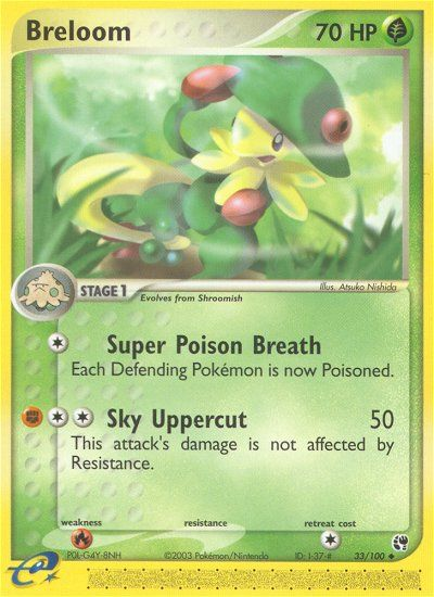 Breloom 33/100 Sandstorm