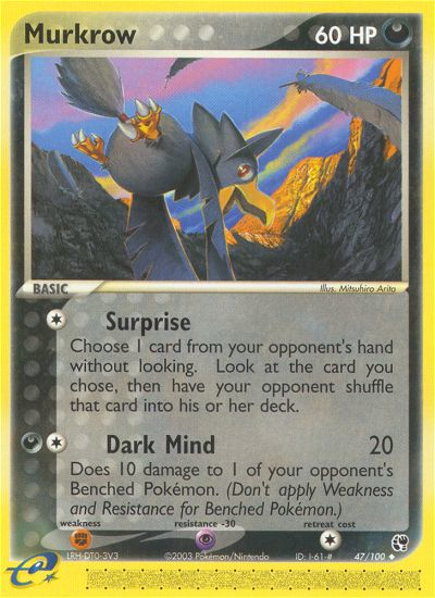 Murkrow 47/100 Sandstorm