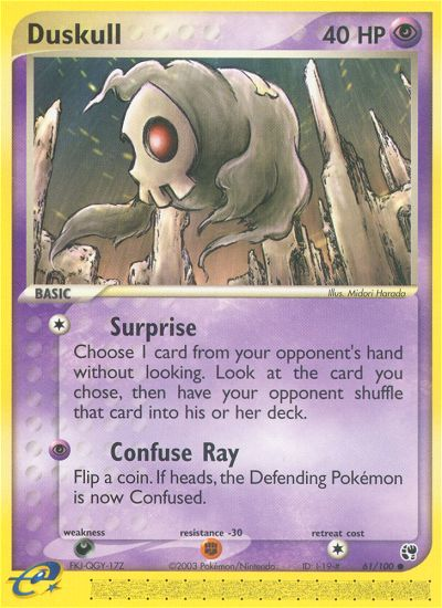 Duskull 61/100 Sandstorm
