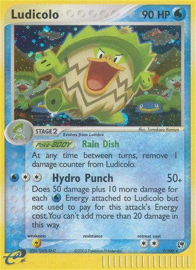 Ludicolo 7/100 Sandstorm