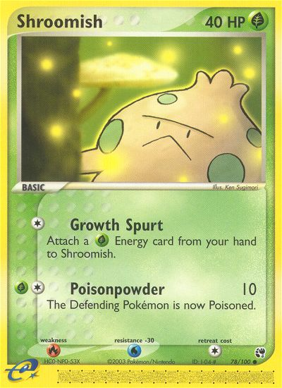 Shroomish 78/100 Sandstorm