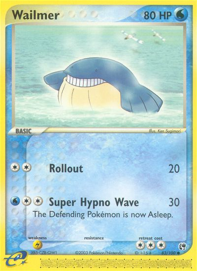 Wailmer 83/100 Sandstorm