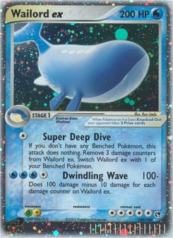 Wailord ex 100/100 Sandstorm
