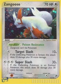 Zangoose 14/100 Sandstorm