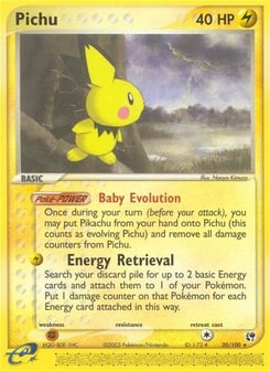 Pichu 20/100 Sandstorm