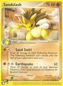 Sandslash 21/100 Sandstorm