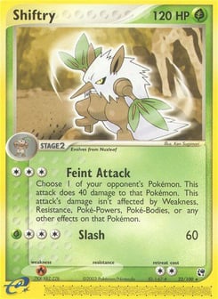 Shiftry 22/100 Sandstorm