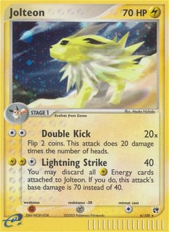 Jolteon 6/100 Sandstorm